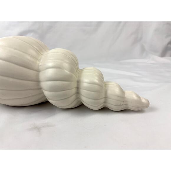 Vintage Fitz & Floyd Seashell Planter Vase MCM Cottagecore Ceramic Japan 17" - Picture 16 of 16